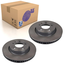 Load image into Gallery viewer, Pair of Front Brake Disc Fits Land Rover Discovery Range II Blue Print ADJ134310