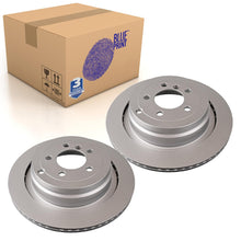 Load image into Gallery viewer, Pair of Rear Brake Disc Fits Land Rover Range III Blue Print ADJ134315