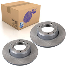 Load image into Gallery viewer, Pair of Rear Brake Disc Fits Land Rover Defender Blue Print ADJ134326