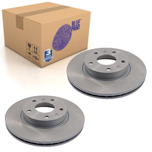 Load image into Gallery viewer, Pair of Front Brake Disc Fits Land Rover Freelander I Blue Print ADJ134330
