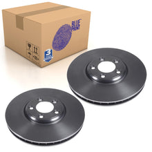 Load image into Gallery viewer, Pair of Front Brake Disc Fits Jaguar S-Type XJ6 XJ8 XJR Blue Print ADJ134344