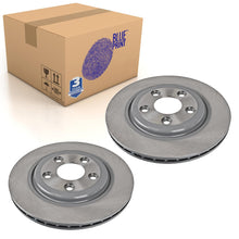 Load image into Gallery viewer, Pair of Rear Brake Disc Fits Jaguar S-Type XJ6 XJ8 Blue Print ADJ134345