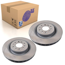 Load image into Gallery viewer, Pair of Front Brake Disc Fits Jaguar XK8 XKR OE C2N3428 Blue Print ADJ134353