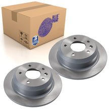 Load image into Gallery viewer, Pair of Rear Brake Disc Fits Jaguar XJ6 OE JLM12424 Blue Print ADJ134359