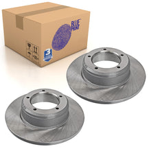 Load image into Gallery viewer, Pair of Rear Brake Disc Fits Land Rover Defender Blue Print ADJ134361