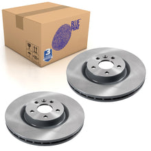 Load image into Gallery viewer, Pair of Front Brake Disc Fits Land Rover Discovery Sport 4W Blue Print ADJ134365