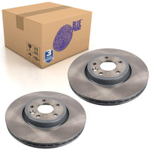 Load image into Gallery viewer, Pair of Front Brake Disc Fits Jaguar XE AWD OE T4N1799 Blue Print ADJ134370