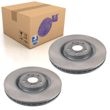 Load image into Gallery viewer, Pair of Front Brake Disc Fits Land Rover OE LR083647 Blue Print ADJ134371