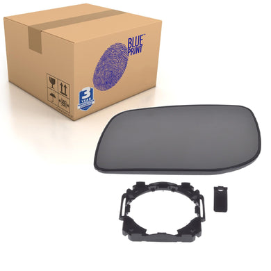Left Exterior Mirror Mirror Glass Fits Land Rover Range II Blue Print ADJ139703