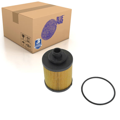 Oil Filter Inc Sealing Ring Fits Ford OE 1651185E10 Blue Print ADK82106