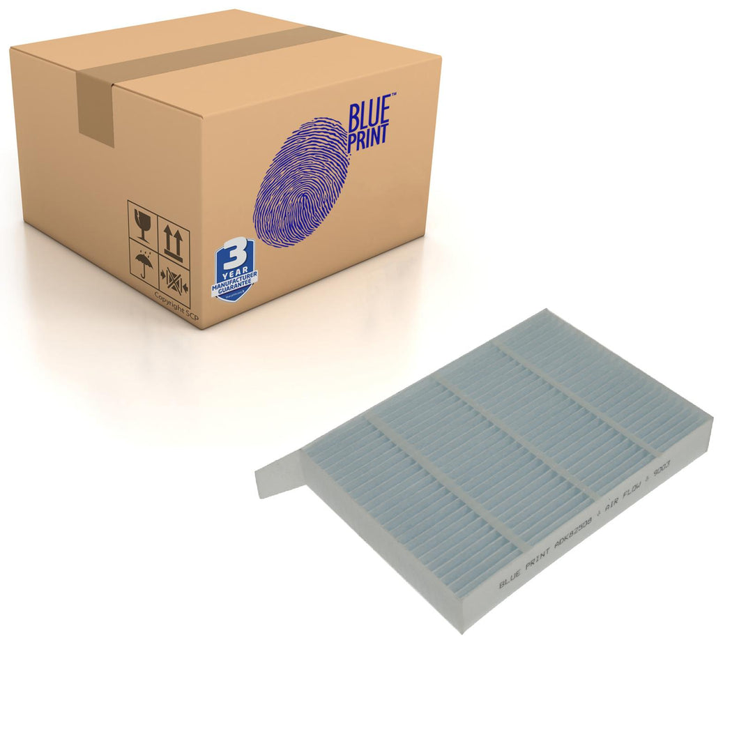 Cabin Pollen Filter Fits Vauxhall Agila OE 9586051K00 Blue Print ADK82508