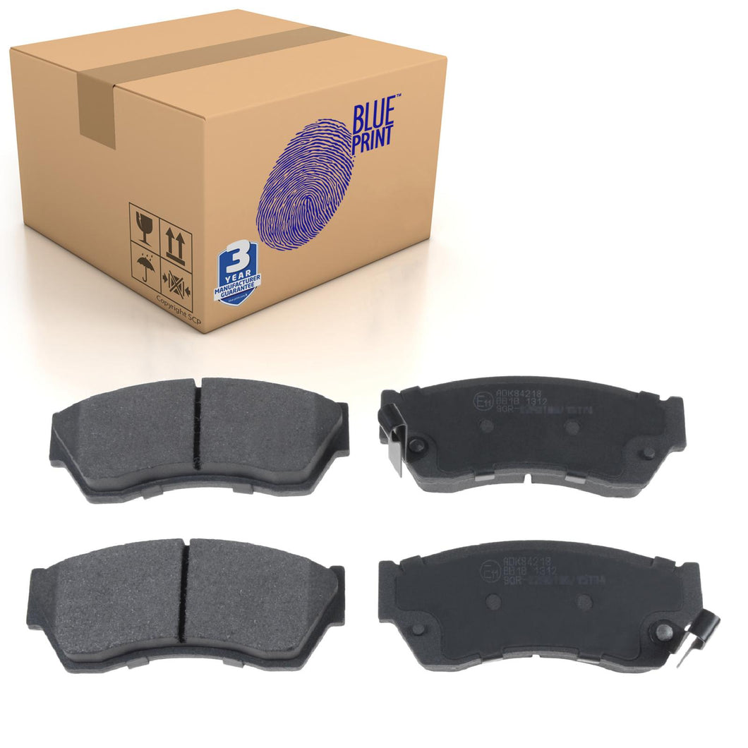 Front Brake Pads Justy Set Kit Fits Suzuki 55200-62840 Blue Print ADK84218