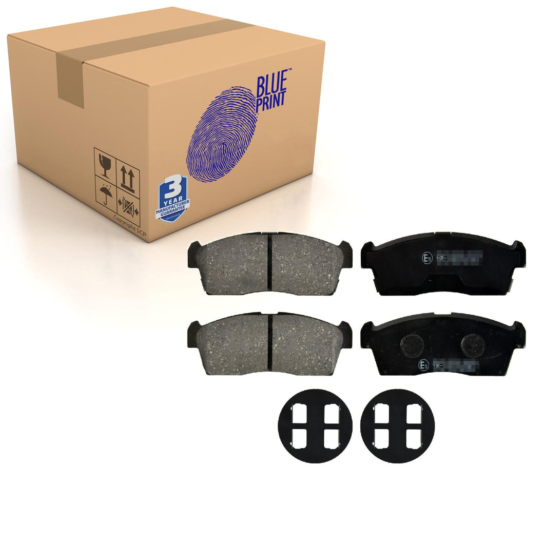 Front Brake Pads Scrum Set Kit Fits Mazda 55810-76G10-000 Blue Print ADK84229