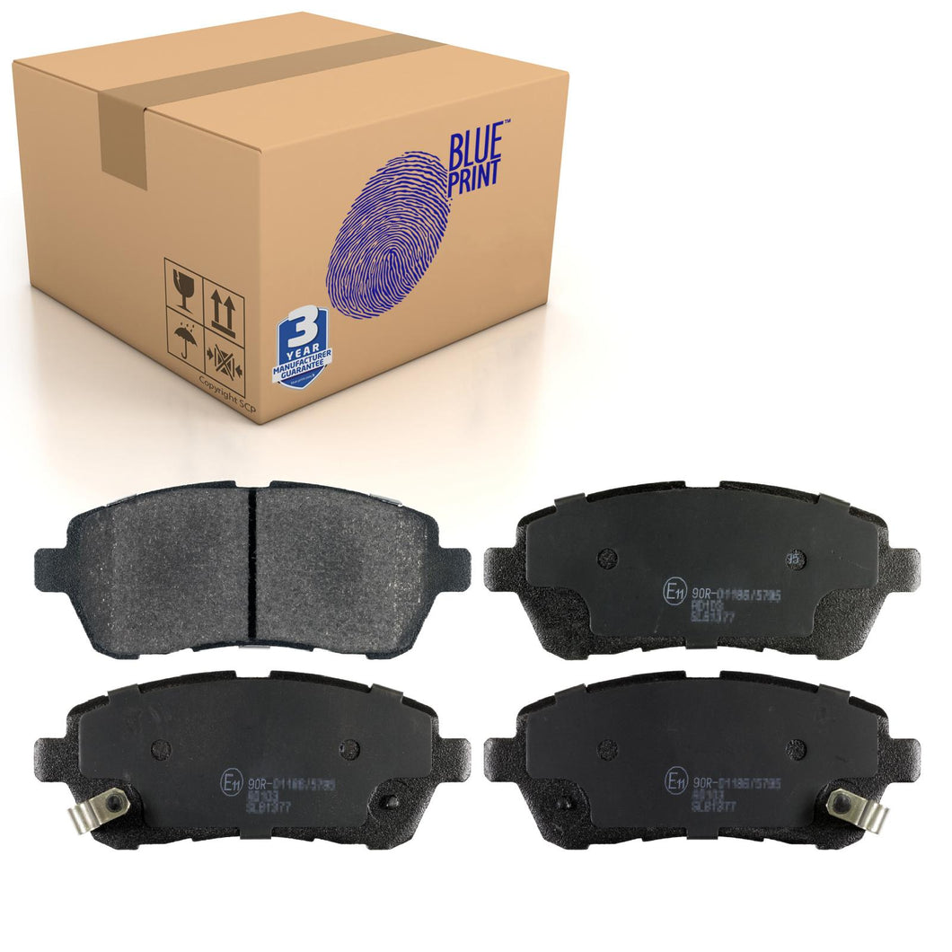 Front Brake Pads Baleno Set Kit Fits Suzuki 55810-71L51 Blue Print ADK84243