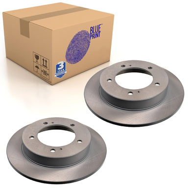 Pair of Front Brake Disc Fits Suzuki Jimny LJ80 Samurai Vita Blue Print ADK84305