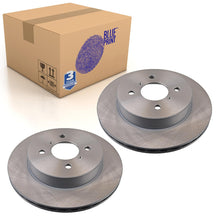 Load image into Gallery viewer, Pair of Front Brake Disc Fits Subaru Justy Suzuki Ignis II Blue Print ADK84315