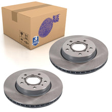 Load image into Gallery viewer, Pair of Front Brake Disc Fits Suzuki SX4 OE 5531180J02 Blue Print ADK84334