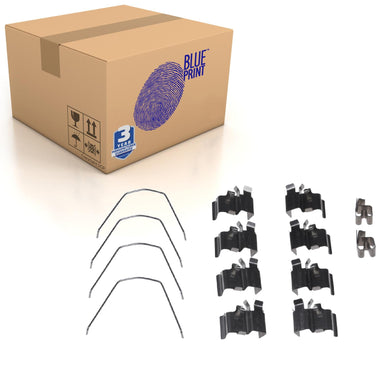 Front Brake Pad Set Fitting Kit Fits Suzuki Grand Vitara Blue Print ADK848601