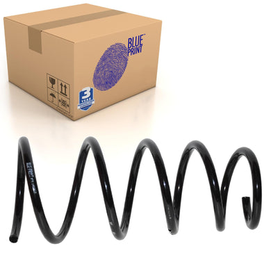 Front Coil Spring Fits Vauxhall Agila Chevrolet GM Suzuki S Blue Print ADK888352