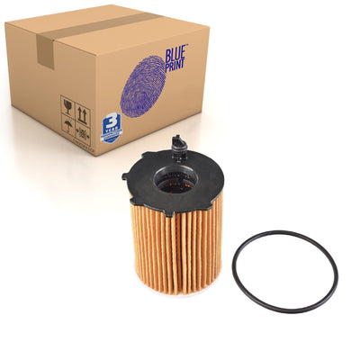 Oil Filter Inc Sealing Ring Fits Fiat OE 55224598 Blue Print ADL142108