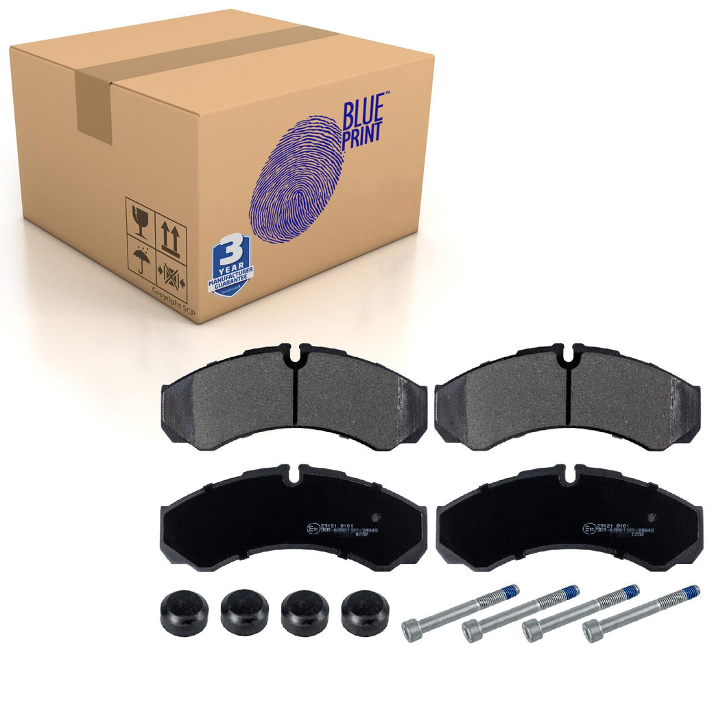 Front Brake Pads Daily Set Kit Fits Iveco 0 2997 702 Blue Print ADL144226