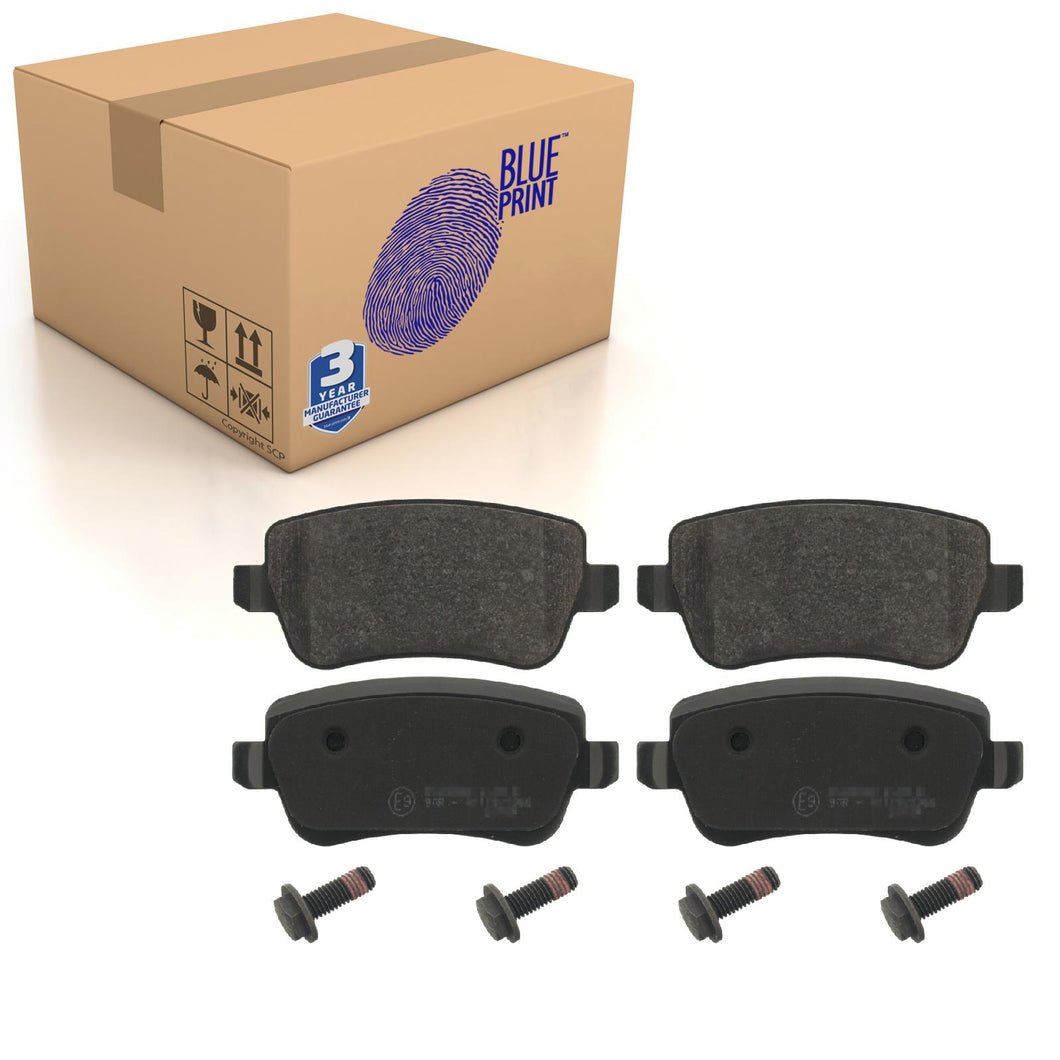 Rear Brake Pads Croma Set Kit Fits Fiat 77364168 Blue Print ADL144228