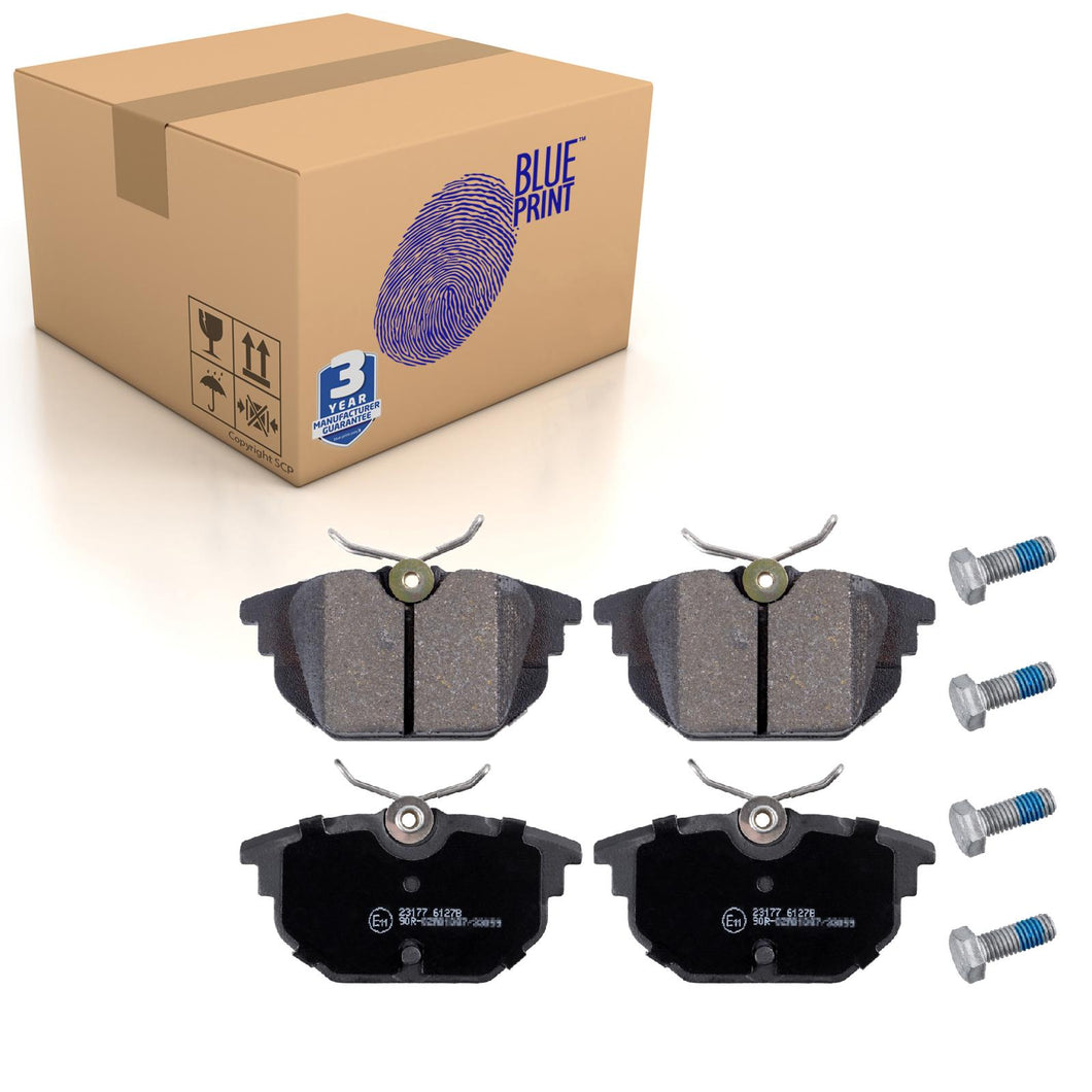 Rear Brake Pads GTV Spider Set Kit Fits Alfa Romeo 71752984 Blue Print ADL144231