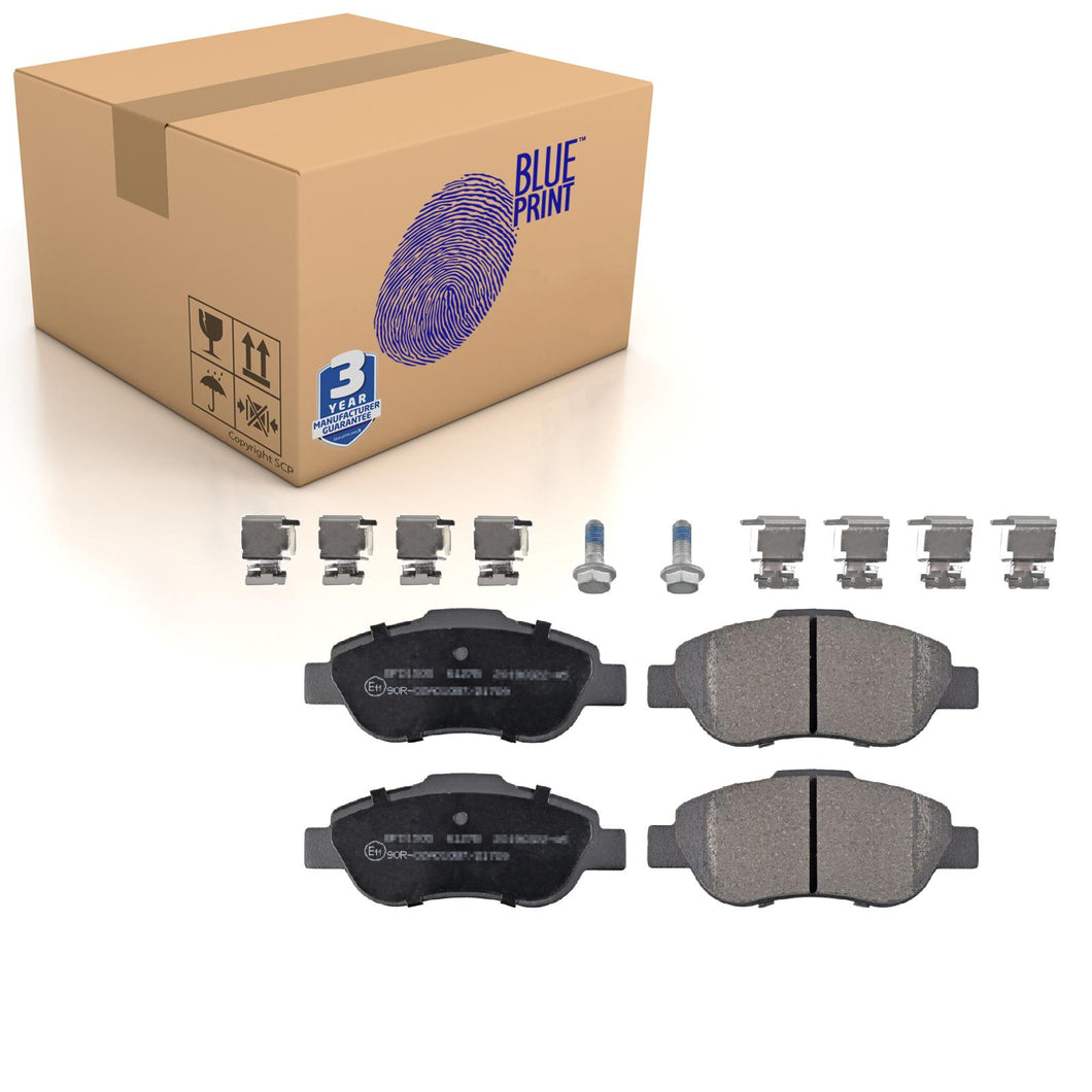 Front Brake Pads Panda Set Kit Fits Fiat 77362689 Blue Print ADL144240