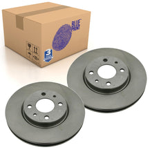 Load image into Gallery viewer, Pair of Front Brake Disc Fits Chrysler Ypsilon Lancia Dedra Blue Print ADL144306