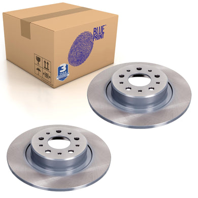 Pair of Rear Brake Disc Fits Alfa Romeo OE 46542702 Blue Print ADL144326
