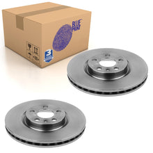 Load image into Gallery viewer, Pair of Front Brake Disc Fits Fiat OE 71738908 Blue Print ADL144331