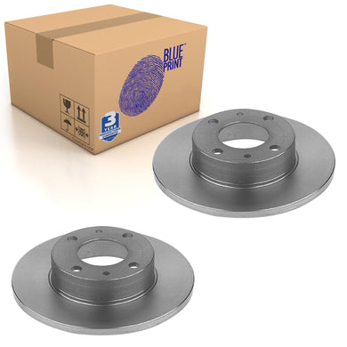 Pair of Brake Disc Fits Fiat OE 71738422 Blue Print ADL144337