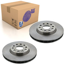 Load image into Gallery viewer, Pair of Front Brake Disc Fits Alfa 166 OE 71739635 Blue Print ADL144345