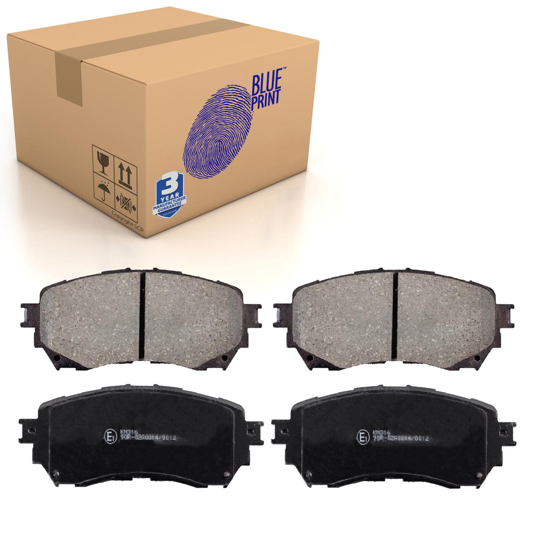 Front Brake Pads Mazda6 Set Kit Fits Mazda GHY1-33-28Z Blue Print ADM542106