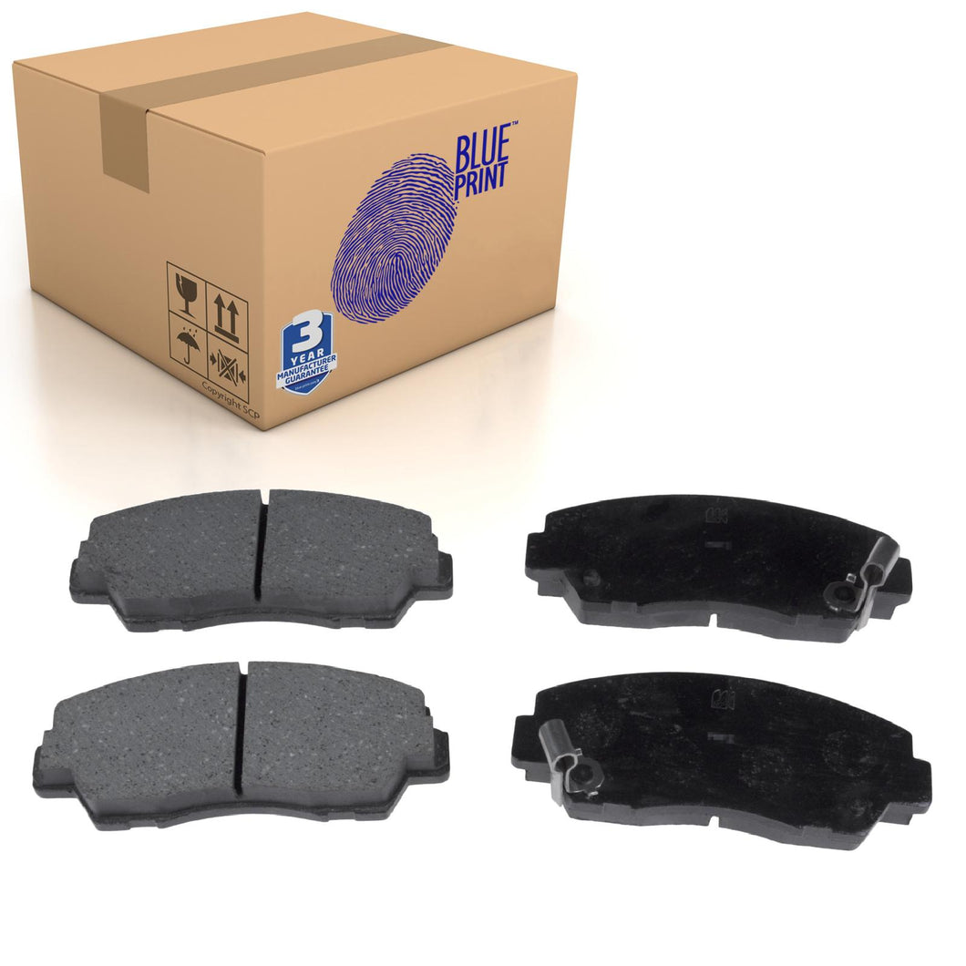 Front Brake Pads B Series Set Kit Fits Mazda UBY2-33-28Z Blue Print ADM54210