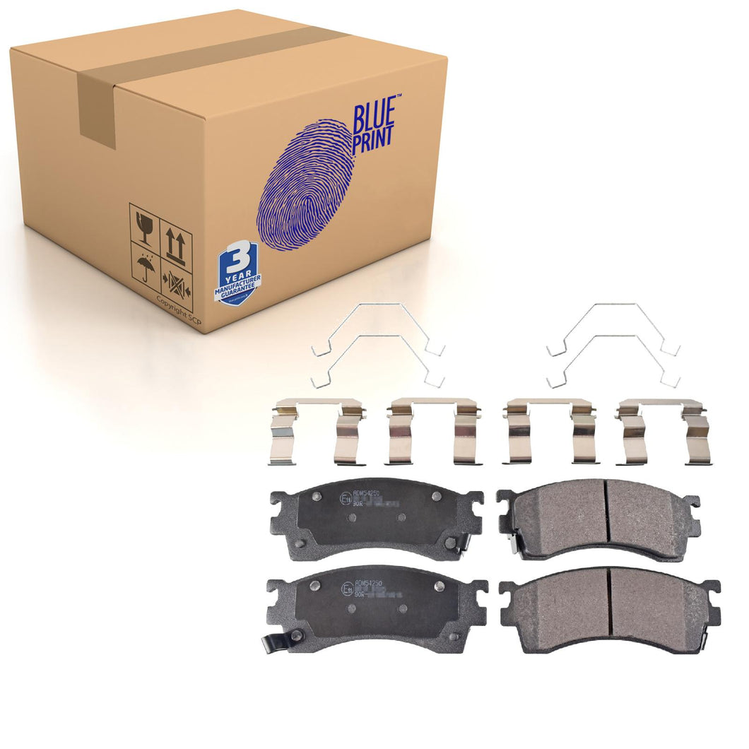 Front Brake Pads Set Kit Fits Ford GAYR-33-28ZA Blue Print ADM54250