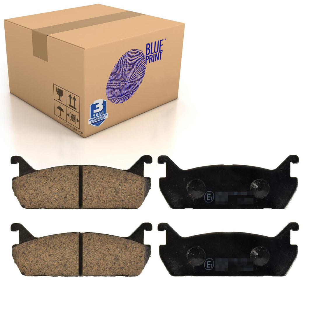 Rear Brake Pads Applause Set Kit Fits Daihatsu E0Y9-26-43ZA Blue Print ADM54269