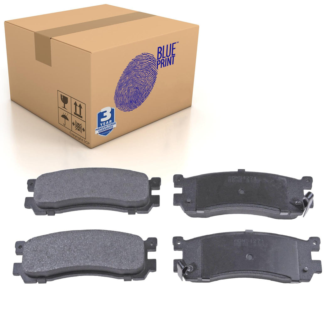 Rear Brake Pads Bongo Set Kit Fits Mazda J0Y1-26-43ZB Blue Print ADM54271