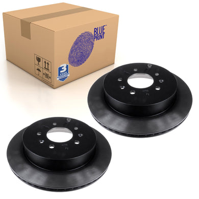 Pair of Rear Brake Disc Fits Mazda CX-7 ER ER OE L20626251 Blue Print ADM543103