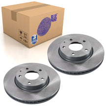 Load image into Gallery viewer, Pair of Front Brake Disc Fits Mazda Mazda3 model BN Blue Print ADM543129