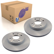 Load image into Gallery viewer, Pair of Front Brake Disc Fits Mazda 121 DB 323 BG BA MX-5 NA Blue Print ADM54338