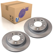 Load image into Gallery viewer, Pair of Rear Brake Disc Fits Mazda 323 BA OE B01C26251A Blue Print ADM54347