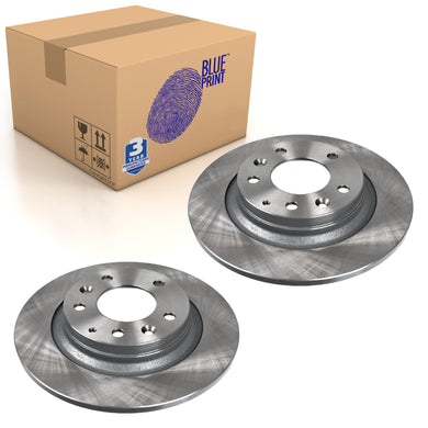 Pair of Rear Brake Disc Fits Mazda 323 F S 626 Wagon Atenza Blue Print ADM54360