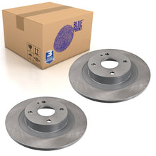 Load image into Gallery viewer, Pair of Rear Brake Disc Fits Mazda 323 BJ OE B26Y26251 Blue Print ADM54361