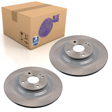 Load image into Gallery viewer, Pair of Rear Brake Disc Fits Mazda MX-5 NB OE N06Y26251B Blue Print ADM54374