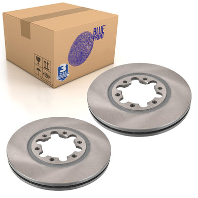 Pair of Front Brake Disc Fits Mazda B-Seriess UN BT-50 Ford Blue Print ADM54385