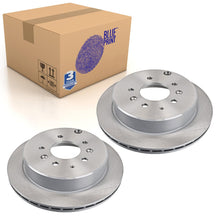 Load image into Gallery viewer, Pair of Rear Brake Disc Fits Mazda MPV LW OE LE4426251A Blue Print ADM54395