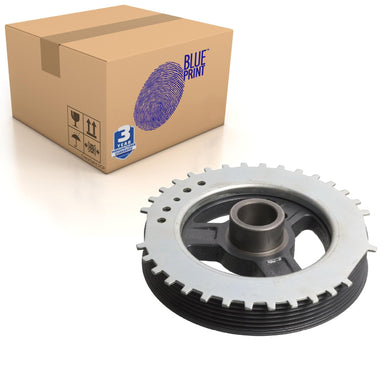 Decoupled Crankshaft Pulley Fits Mazda OE LF9411400 Blue Print ADM56117