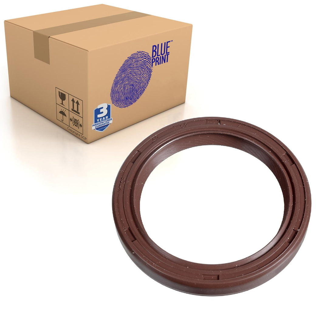 Front In The Control Cover Pulley Side Crankshaft Seal Fits Blue Print ADM56120