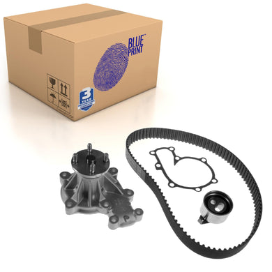 Water Pump Timing Belt Kit Fits Mazda Ford Blue Print ADM57325